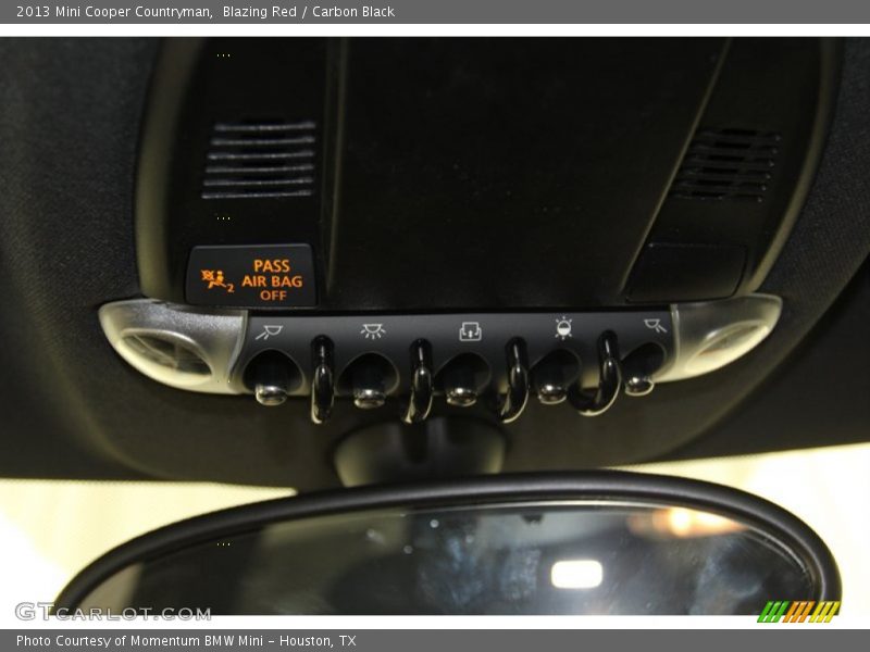 Blazing Red / Carbon Black 2013 Mini Cooper Countryman