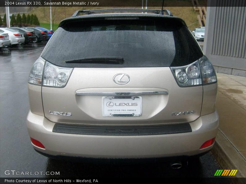 Savannah Beige Metallic / Ivory 2004 Lexus RX 330