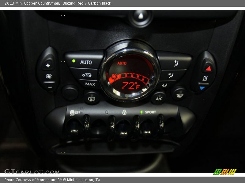 Blazing Red / Carbon Black 2013 Mini Cooper Countryman