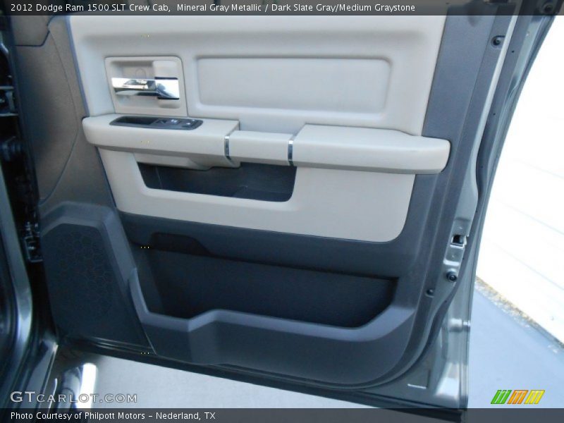 Mineral Gray Metallic / Dark Slate Gray/Medium Graystone 2012 Dodge Ram 1500 SLT Crew Cab