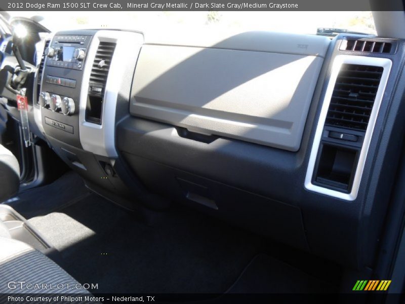 Mineral Gray Metallic / Dark Slate Gray/Medium Graystone 2012 Dodge Ram 1500 SLT Crew Cab