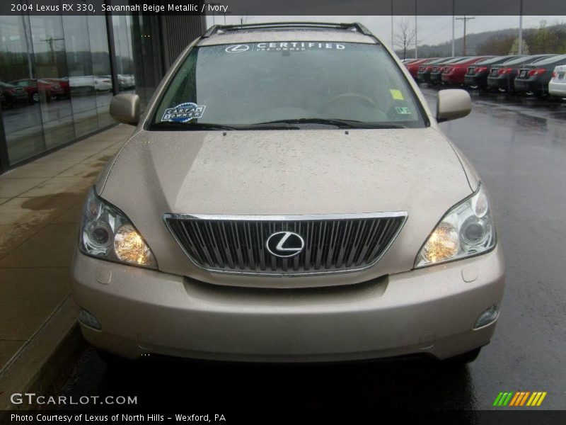 Savannah Beige Metallic / Ivory 2004 Lexus RX 330