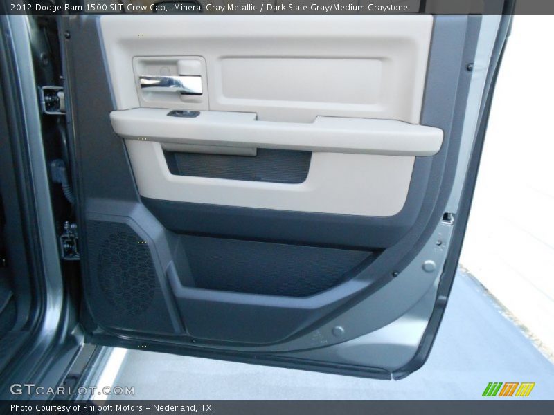 Mineral Gray Metallic / Dark Slate Gray/Medium Graystone 2012 Dodge Ram 1500 SLT Crew Cab