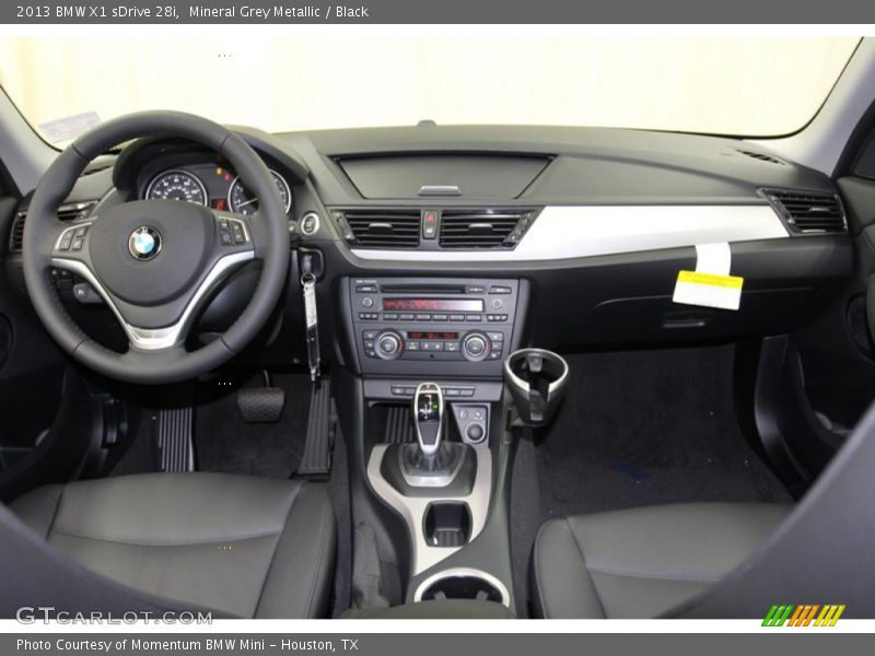 Mineral Grey Metallic / Black 2013 BMW X1 sDrive 28i