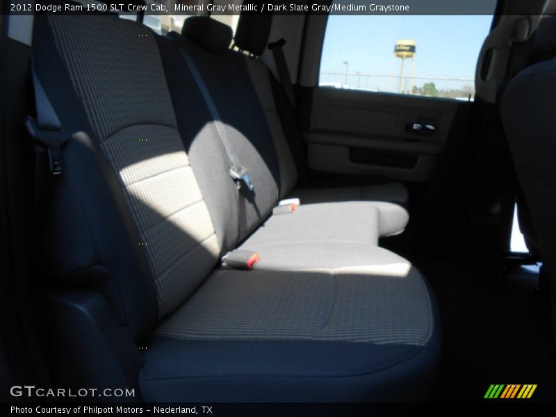 Mineral Gray Metallic / Dark Slate Gray/Medium Graystone 2012 Dodge Ram 1500 SLT Crew Cab