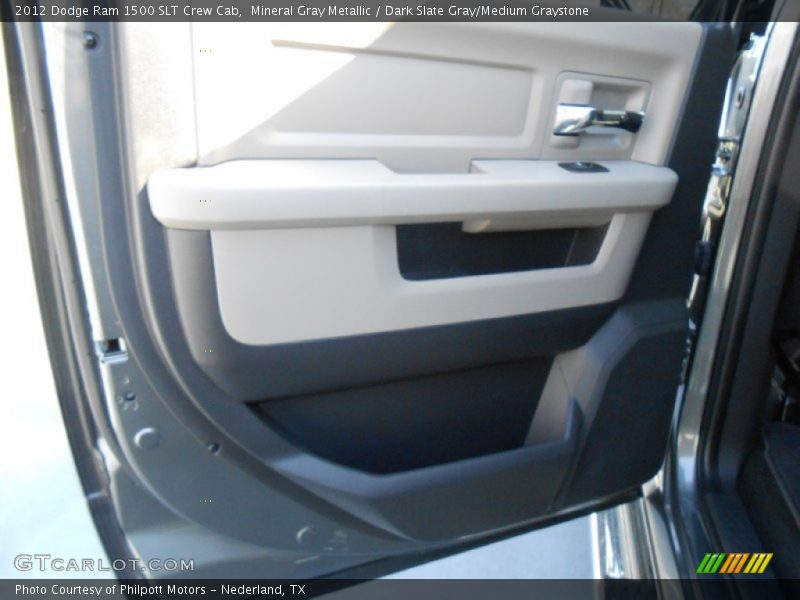 Mineral Gray Metallic / Dark Slate Gray/Medium Graystone 2012 Dodge Ram 1500 SLT Crew Cab