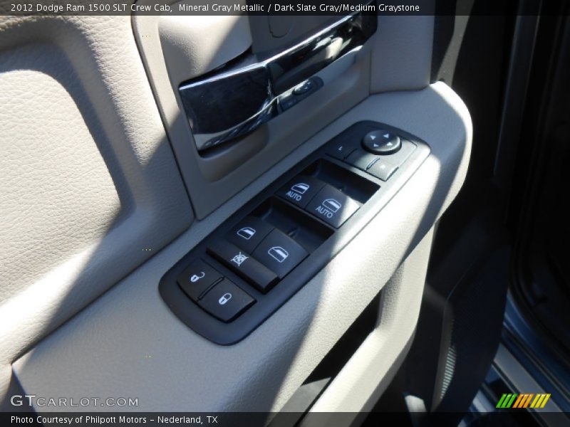 Mineral Gray Metallic / Dark Slate Gray/Medium Graystone 2012 Dodge Ram 1500 SLT Crew Cab