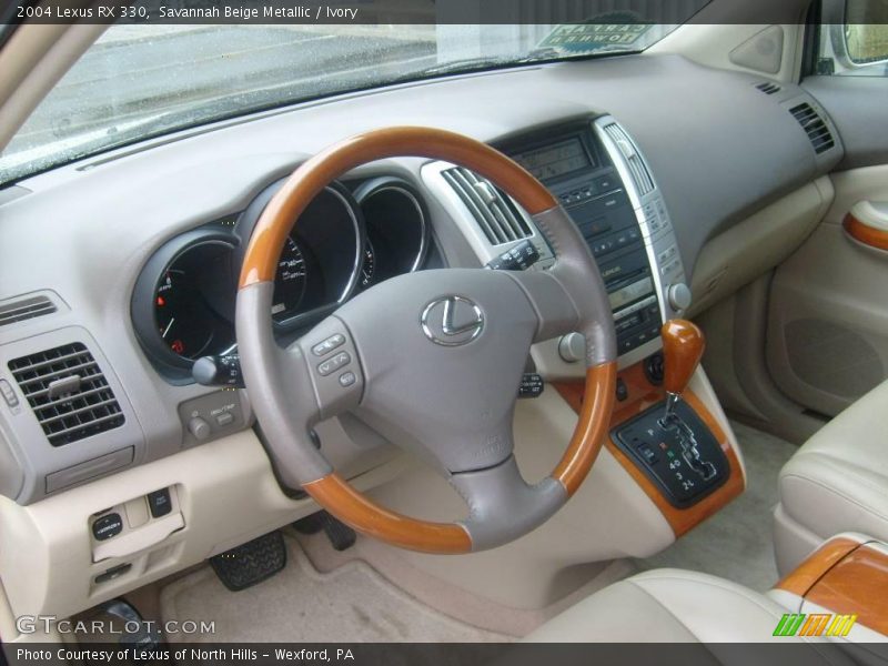 Savannah Beige Metallic / Ivory 2004 Lexus RX 330