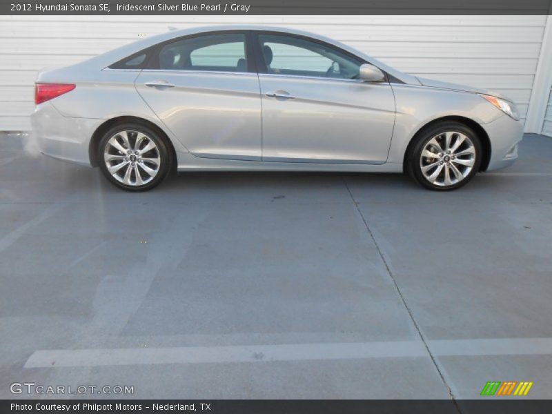 Iridescent Silver Blue Pearl / Gray 2012 Hyundai Sonata SE