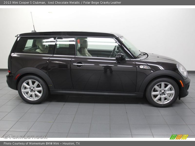 Iced Chocolate Metallic / Polar Beige Gravity Leather 2013 Mini Cooper S Clubman
