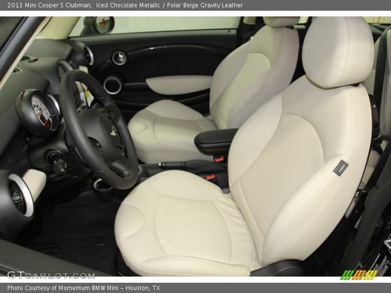 Front Seat of 2013 Cooper S Clubman