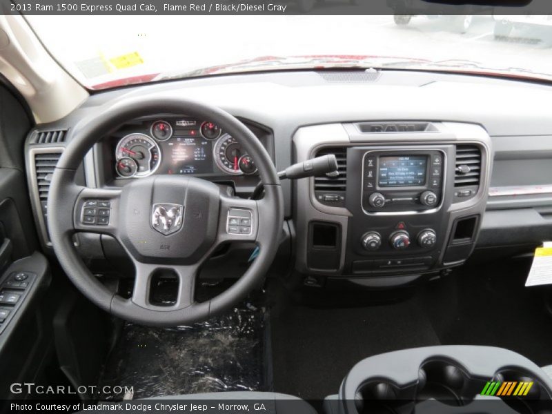 Dashboard of 2013 1500 Express Quad Cab