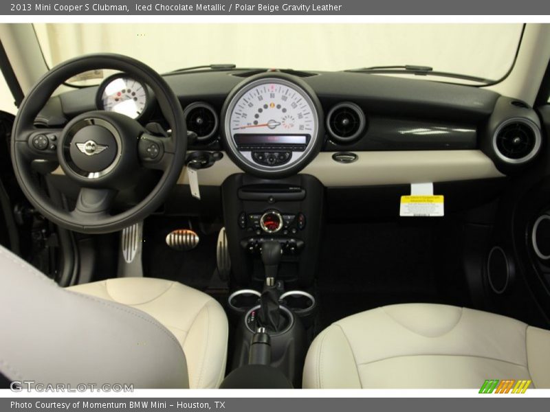 Dashboard of 2013 Cooper S Clubman