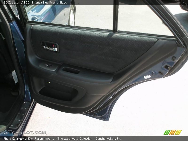Intensa Blue Pearl / Black 2002 Lexus IS 300