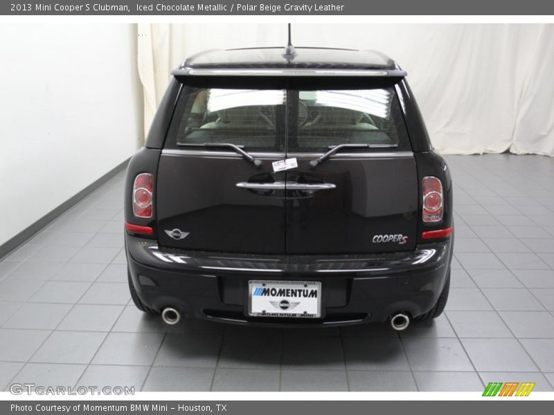 Iced Chocolate Metallic / Polar Beige Gravity Leather 2013 Mini Cooper S Clubman
