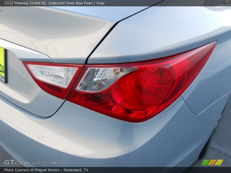 Iridescent Silver Blue Pearl / Gray 2012 Hyundai Sonata SE