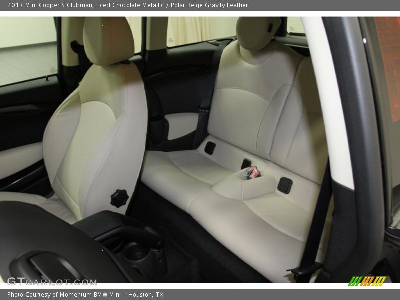 Rear Seat of 2013 Cooper S Clubman