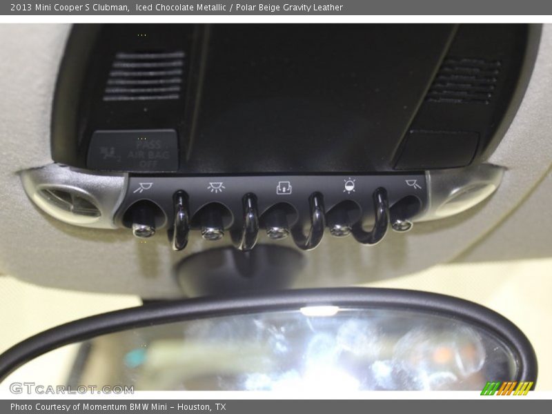 Iced Chocolate Metallic / Polar Beige Gravity Leather 2013 Mini Cooper S Clubman