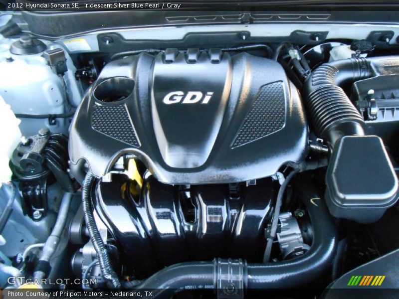  2012 Sonata SE Engine - 2.4 Liter GDI DOHC 16-Valve D-CVVT 4 Cylinder