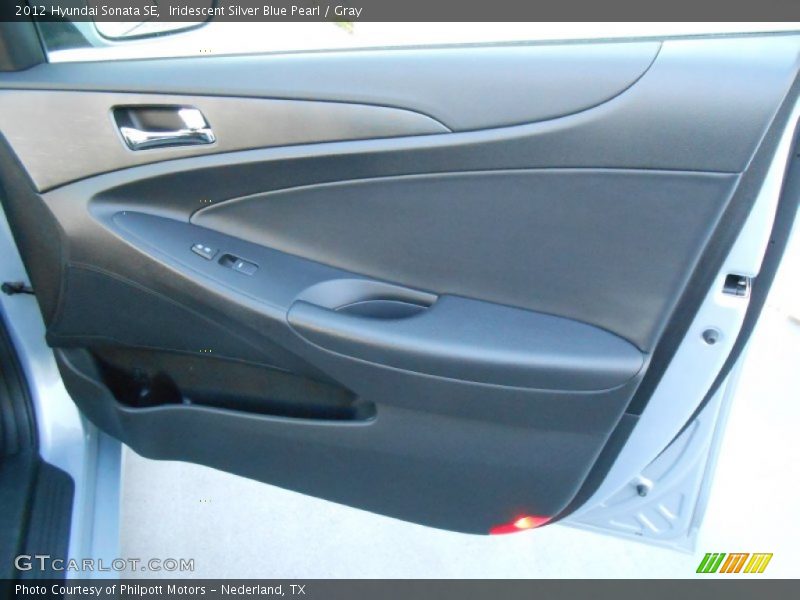 Iridescent Silver Blue Pearl / Gray 2012 Hyundai Sonata SE
