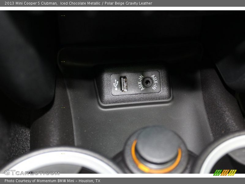Iced Chocolate Metallic / Polar Beige Gravity Leather 2013 Mini Cooper S Clubman