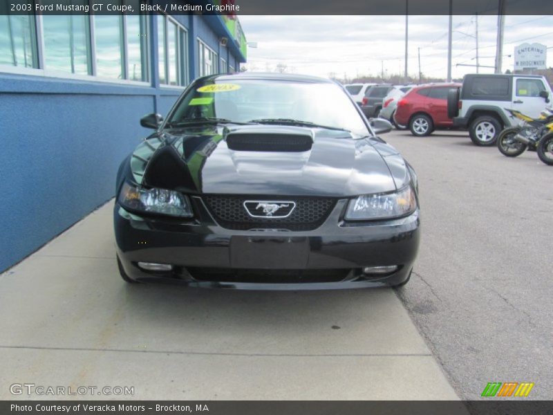 Black / Medium Graphite 2003 Ford Mustang GT Coupe