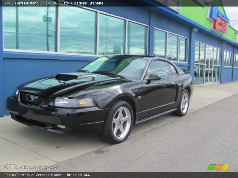 Black / Medium Graphite 2003 Ford Mustang GT Coupe