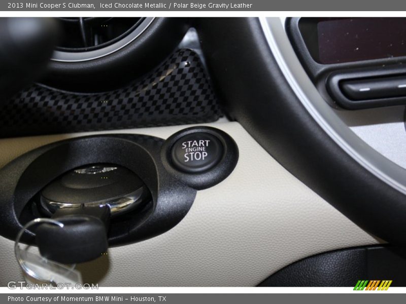 Iced Chocolate Metallic / Polar Beige Gravity Leather 2013 Mini Cooper S Clubman