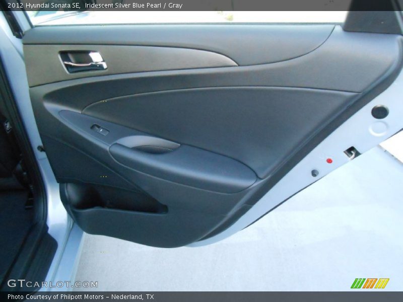 Iridescent Silver Blue Pearl / Gray 2012 Hyundai Sonata SE