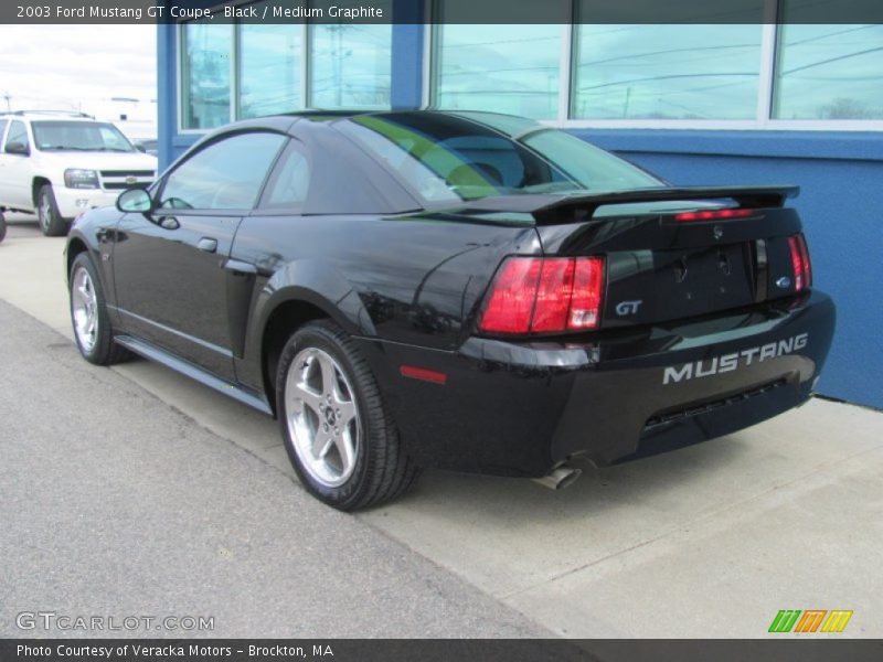 Black / Medium Graphite 2003 Ford Mustang GT Coupe