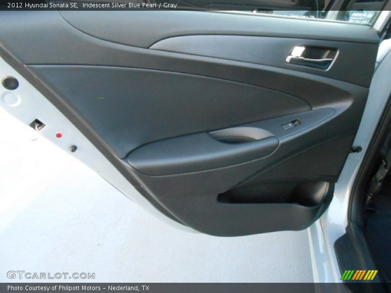 Iridescent Silver Blue Pearl / Gray 2012 Hyundai Sonata SE