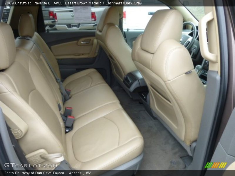 Rear Seat of 2009 Traverse LT AWD