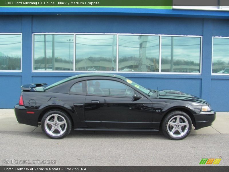 Black / Medium Graphite 2003 Ford Mustang GT Coupe