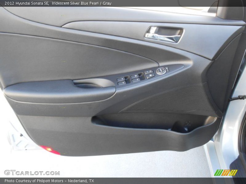 Iridescent Silver Blue Pearl / Gray 2012 Hyundai Sonata SE