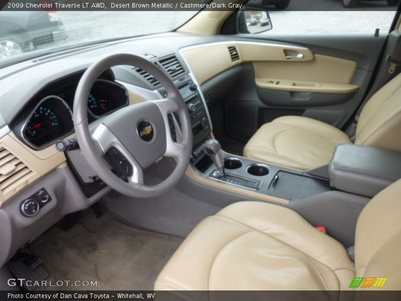 Cashmere/Dark Gray Interior - 2009 Traverse LT AWD 