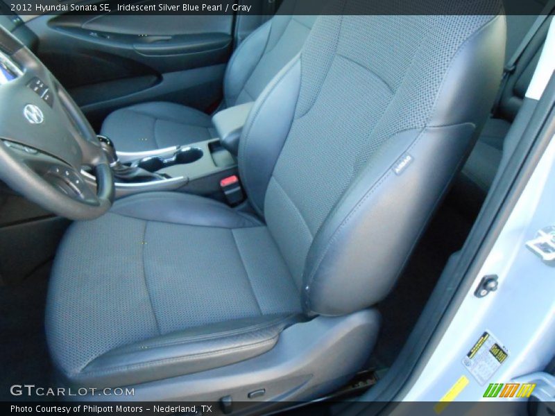 Iridescent Silver Blue Pearl / Gray 2012 Hyundai Sonata SE