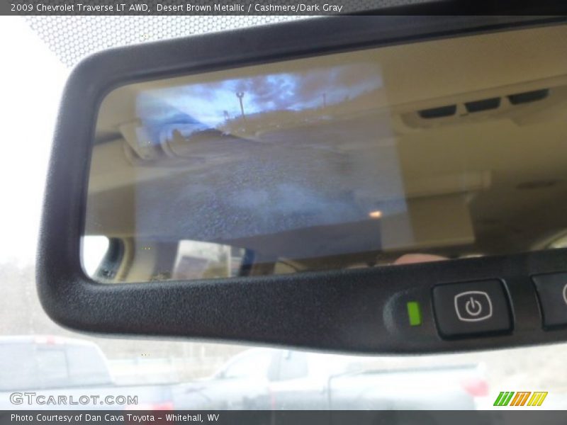 Desert Brown Metallic / Cashmere/Dark Gray 2009 Chevrolet Traverse LT AWD