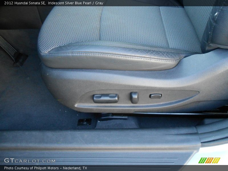 Iridescent Silver Blue Pearl / Gray 2012 Hyundai Sonata SE