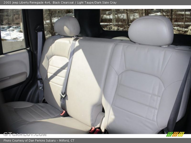 Black Clearcoat / Light Taupe/Dark Slate Gray 2003 Jeep Liberty Renegade 4x4