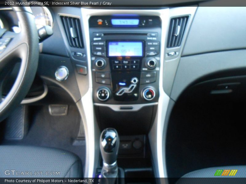 Iridescent Silver Blue Pearl / Gray 2012 Hyundai Sonata SE