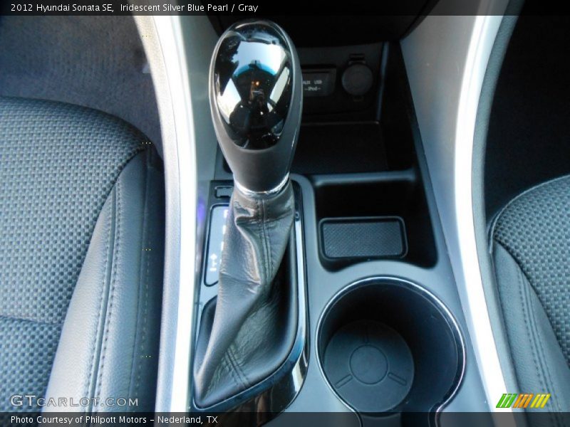 Iridescent Silver Blue Pearl / Gray 2012 Hyundai Sonata SE