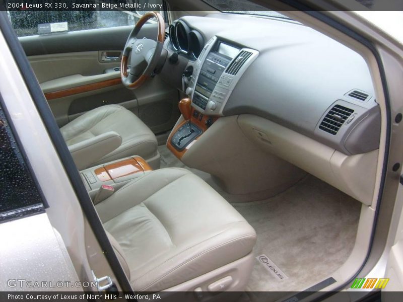 Savannah Beige Metallic / Ivory 2004 Lexus RX 330