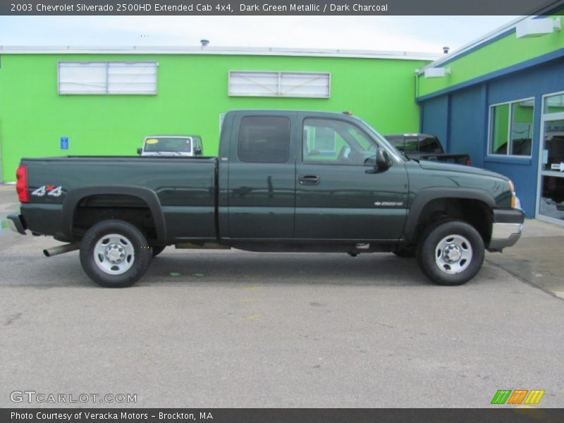  2003 Silverado 2500HD Extended Cab 4x4 Dark Green Metallic