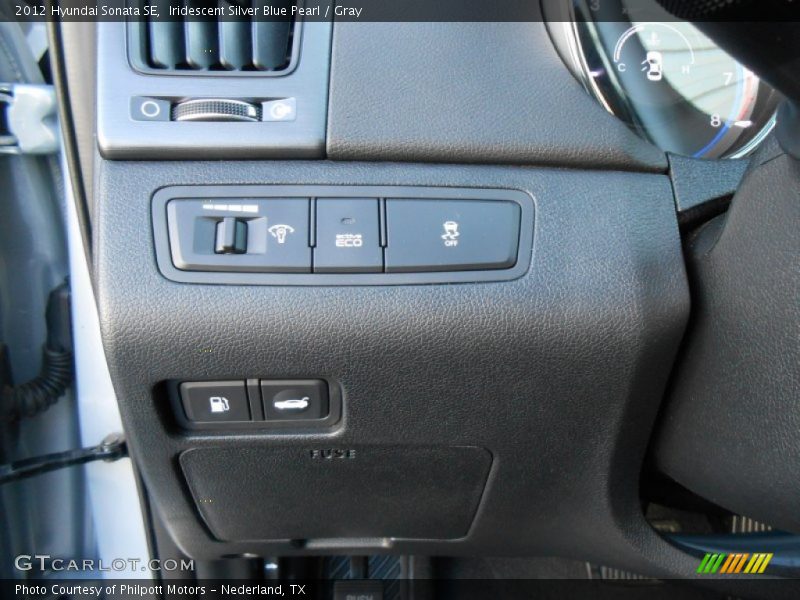Iridescent Silver Blue Pearl / Gray 2012 Hyundai Sonata SE