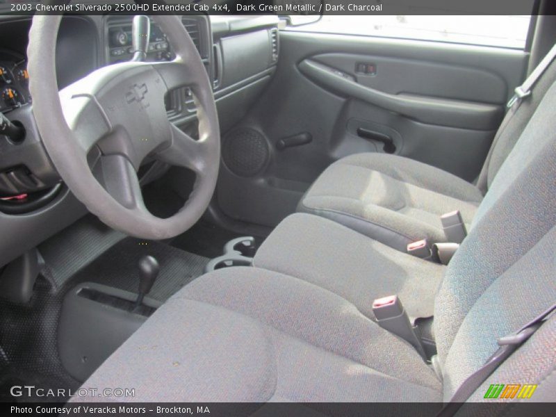  2003 Silverado 2500HD Extended Cab 4x4 Dark Charcoal Interior