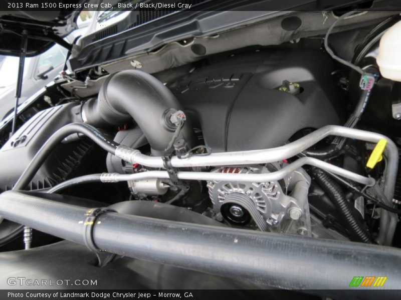 Black / Black/Diesel Gray 2013 Ram 1500 Express Crew Cab