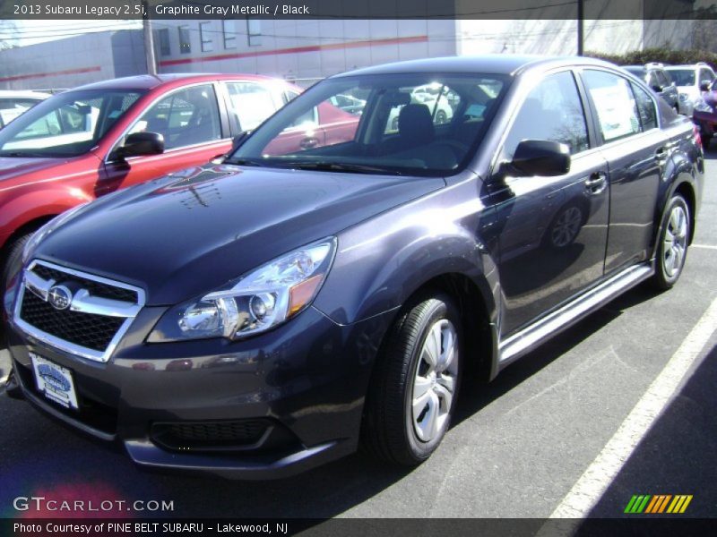 Graphite Gray Metallic / Black 2013 Subaru Legacy 2.5i
