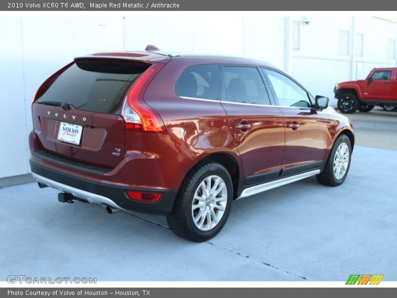 Maple Red Metallic / Anthracite 2010 Volvo XC60 T6 AWD