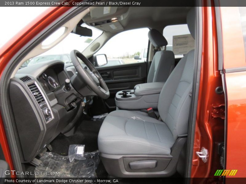  2013 1500 Express Crew Cab Black/Diesel Gray Interior