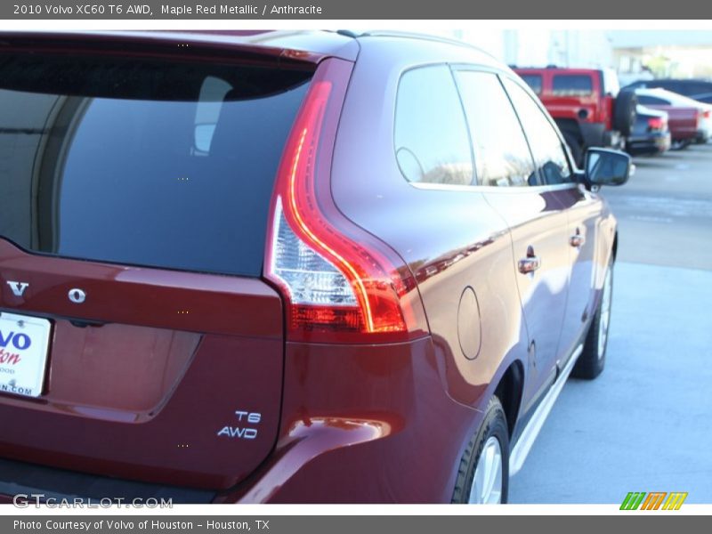 Maple Red Metallic / Anthracite 2010 Volvo XC60 T6 AWD